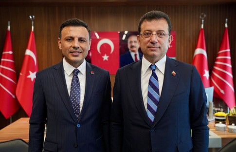 İmamoğlu, Çelik'i ziyaret etti