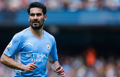 Manchester City'den İlkay Gündoğan'a jest