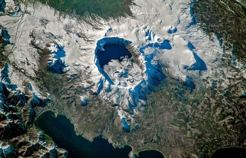 Nemrut Kalderası uzaydan görüntülendi
