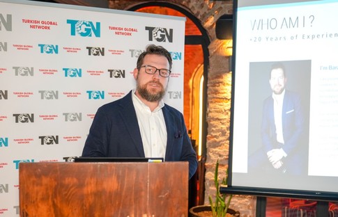 Supply Bridge CEO'su Baran Gümüşel, TGN'de sunum yaptı