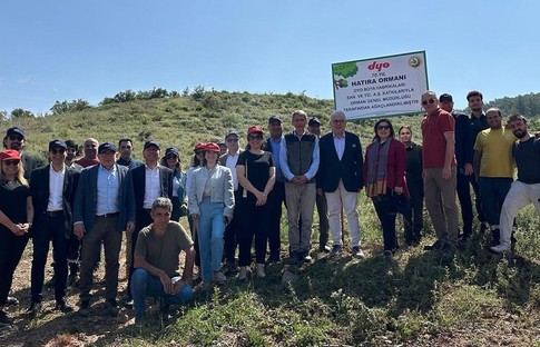 DYO, 70. yılına özel hatıra ormanı kuruyor