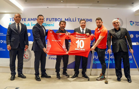 Yatırım Finansman, Ampute Futbol Milli Takımı'na sponsor oldu