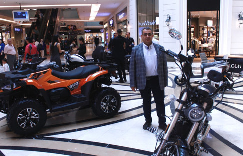 Yeni model Regal Raptor Motosikletler büyük ilgi gördü