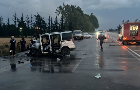 Hatay’da feci kaza: 5 ölü, 2 ağır yaralı