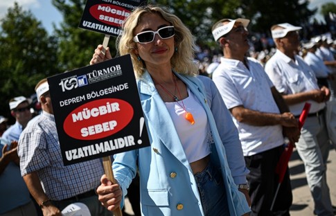 Mali müşavirler miting yaptı, taleplerini 12 başlıkta sıraladı