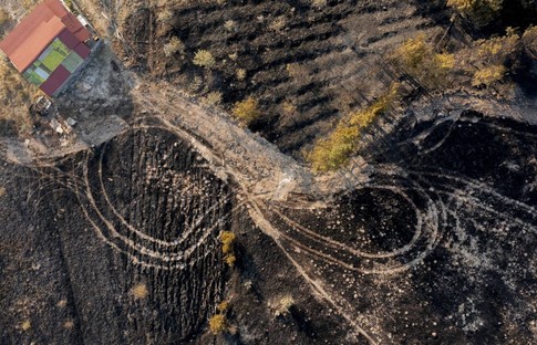 Ankara Kızılcahamam'da başlayıp Bolu Gerede'ye sıçrayan yangın kontrol altına alındı