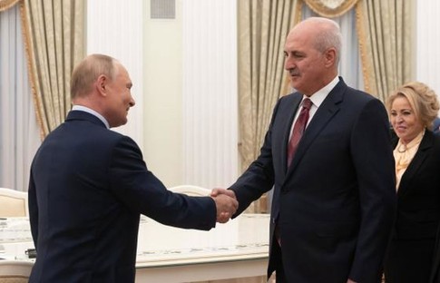 TBMM Başkanı Numan Kurtulmuş, Putin ile görüştü