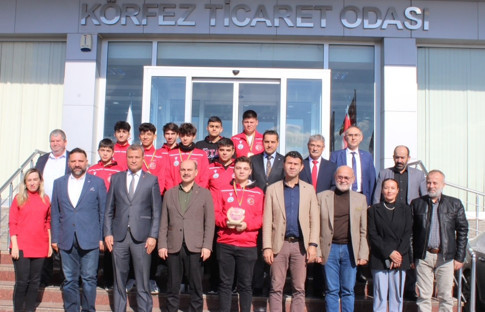 Körfez Meslek ve Teknik Anadolu Lisesi’nden altın madalya