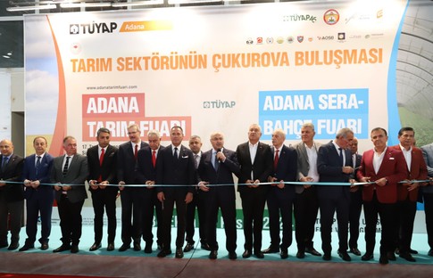Verimlilik ve Yeniliğin Buluşma Noktası! 17. Adana Tarım Sera & Bahçe Fuarı kapılarını açtı