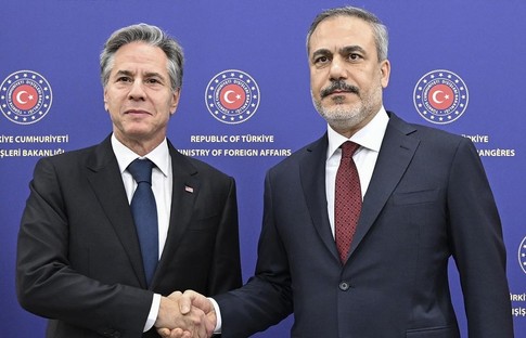 Bakan Fidan ABD'li mevkidaşı Blinken ile görüştü