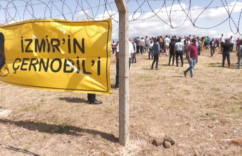 İzmir Barosu, Gaziemir'deki 'Çernobil' sorununu uluslararası ajansa taşıdı