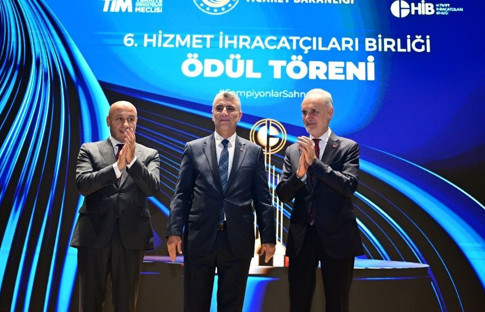 Hizmet ihracatının şampiyonları belli oldu