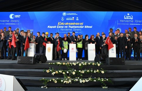 Toptancılar Sitesi’nin temeli atıldı