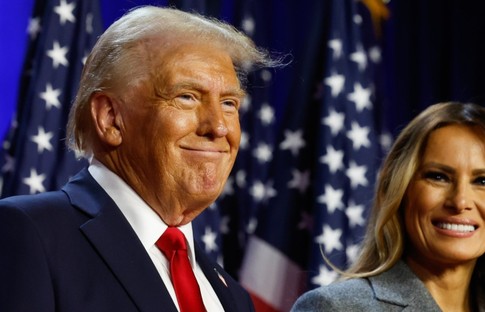 Trump, Melania'yı gölgede bıraktı