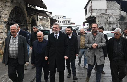 Görgel: “Tarihi Demirciler Çarşımızda Çalışmalar Başlıyor”