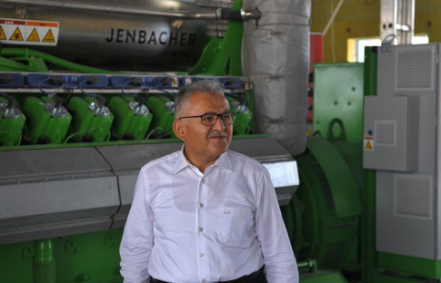 Kayseri Biyogaz Tesisi’nde 1 yılda 19 milyon KW elektrik üretildi