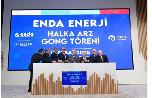 Borsa İstanbul’da gong Enda için çaldı