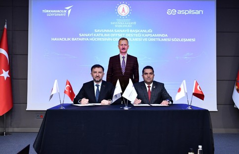 TUSAŞ ve ASPİLSAN Enerji Havacılık Batarya Hücresi alanında sözleşme yaptı