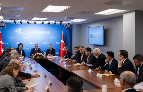 Bakan Fidan, SETA toplantısına katıldı