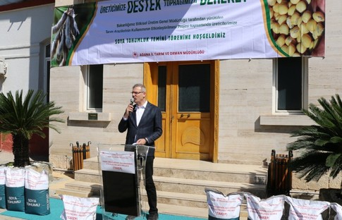 Üreticiye 654 ton tohum desteği