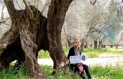 Selin Ertür, İtalya’da tek Türk zeytinyağı markası olarak ödüllendirildi.
