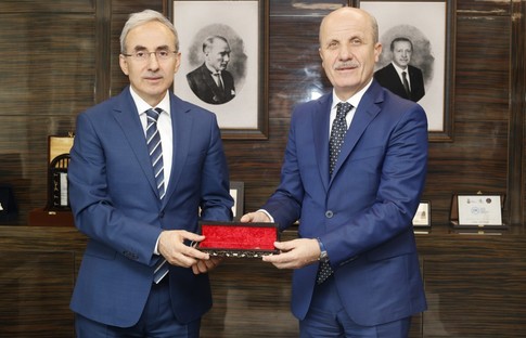 YÖK Başkanı Prof. Dr. Erol Özvar GİBTÜ’yü ziyaret etti
