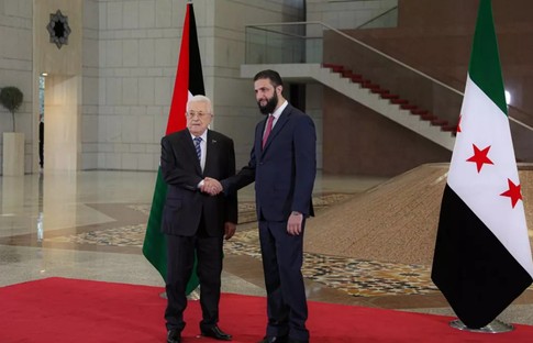 2007'den sonra ilk kez: Filistin Devlet Başkanı Mahmud Abbas, Şam'ı ziyaret etti