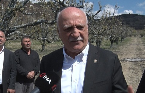 TZOB Başkanı Bayraktar’dan uyarı: Gövdesi yanan ağaçlar seneye meyve vermeyebilir