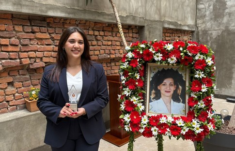 Ege Bölgesi Sanayi Odası’ndan muhabirimiz İrem Ceylin Demircan’a ödül
