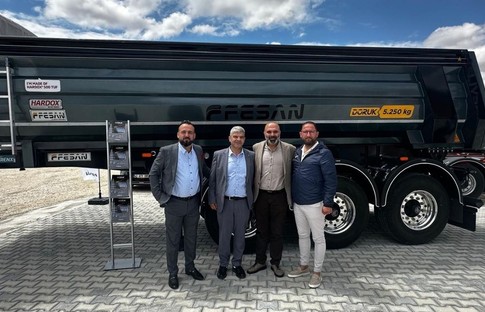 Fesan’ın yeni nesil damper modeli ‘Doruk’ Kent Treyler’de tanıtıldı