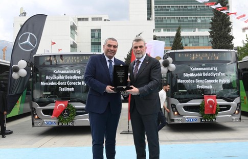 Kahramanmaraş’ta Toplu Taşıma Yeni Hibrit Otobüslerle Güçlendi