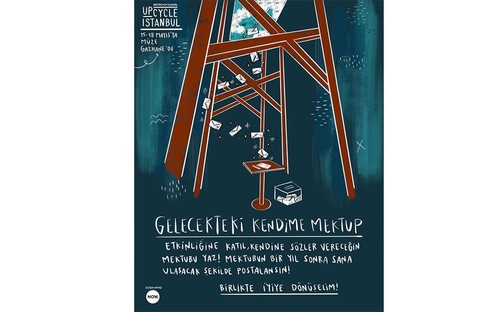 Upcycle İstanbul'dan çağrı: Gelecekteki kendine mektup yaz, dönüşümü başlat!