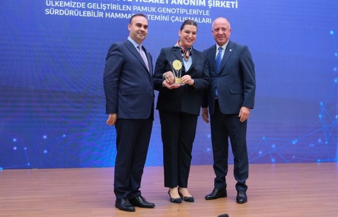 Nazar Tekstil, verimlilik proje ödüllerinde Türkiye 3’üncüsü oldu.