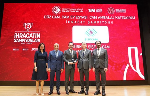 Şişecam 3 kategoride ihracat şampiyonu oldu