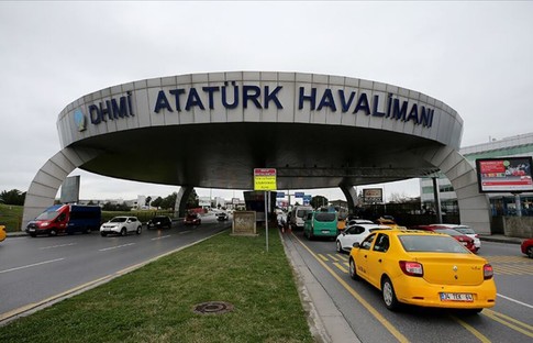 Atatürk Havalimanı'nın yeşile bürünmüş son hali havadan görüntülendi!