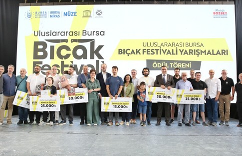 Bıçağın ustaları ödüllendirildi