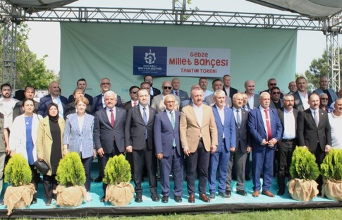 Gebze’de 680 dönümlük Millet Bahçesi hizmete açıldı