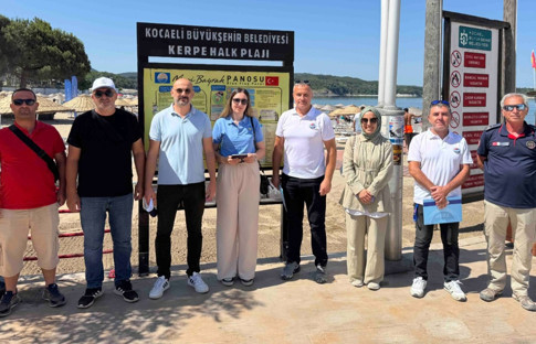 Kocaeli’nin Mavi Bayraklı plajları 2025 sezonuna hazır