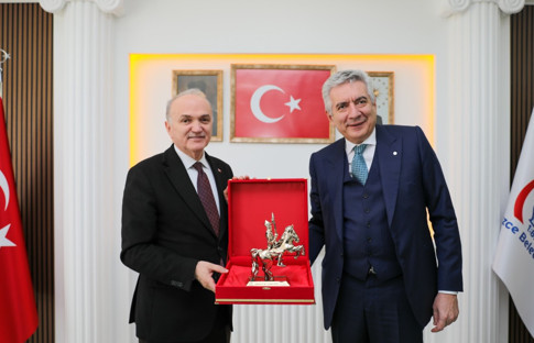 İSO Başkanı Bahçıvan Düzce’de