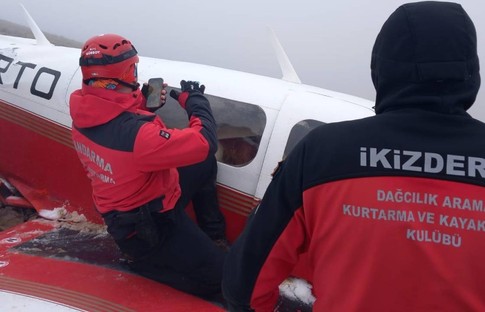 AFAD'dan Bayburt-Rize-Erzurum sınır hattında düşen uçakla ilgili açıklama