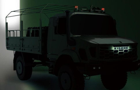 KISRAK 4x4 taktik araç güvenlik güçlerine güç katıyor!
