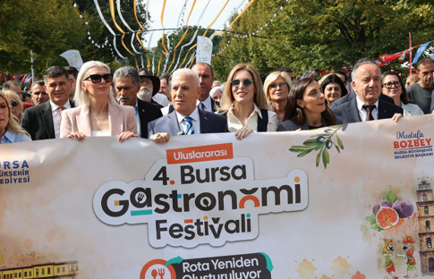 Uluslararası 4. Bursa Gastronomi Festivali kapılarını açtı