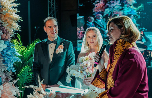 Eskişehirli sanayiciler Özeçoğlu’nun düğününde buluştu