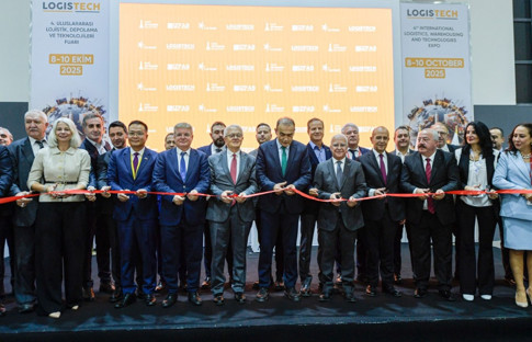 Lojistik sektörünün buluşma noktası LOGISTECH Fuarı başladı