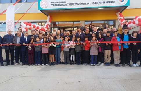 Hisarcıklıoğlu  Eskişehir’de  eğitim ve AR-GE Merkezi’nin açılışını yaptı