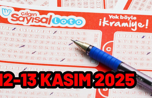 Çılgın Sayısal Loto çekiliş sonuçları (12 Kasım 2025)! Çılgın Sayısal Loto şansı rakamlar hangileri?