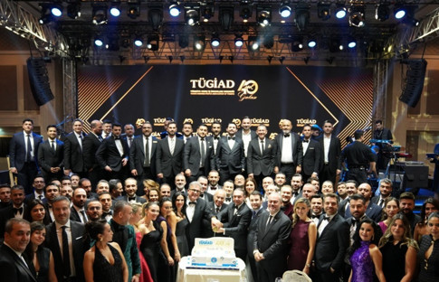 TÜGİAD, 40. yıl dönümünü görkemli gala gecesiyle kutladı