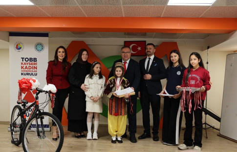 TOBB Kayseri Kadın Girişimciler Kurulu, “Nezaketin Yıldızları Yarışması” düzenledi