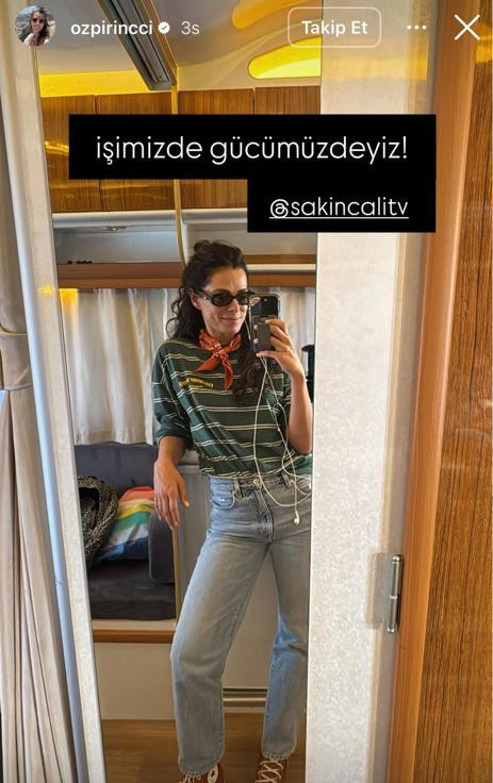 Ünlü oyuncu Özge Özpirinçci’den operasyon sonrası ilk paylaşım - Resim : 1