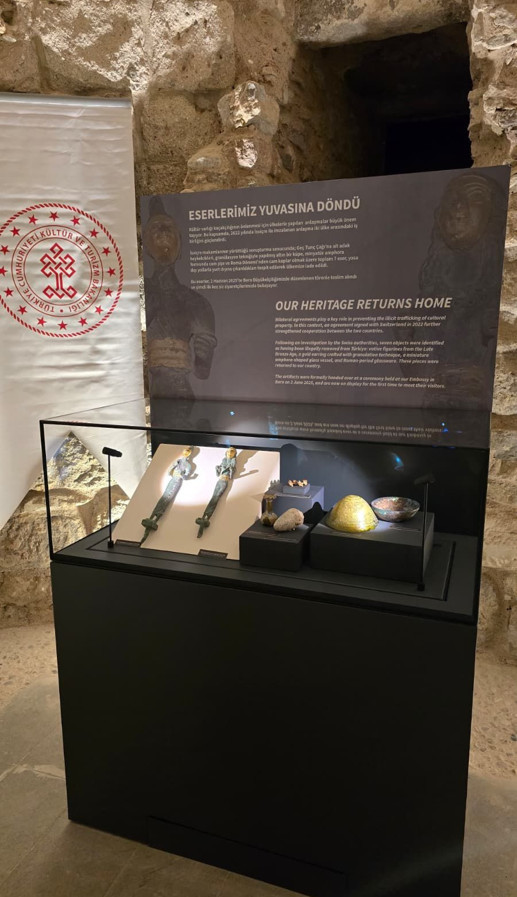 İsviçre’den Türkiye’ye tarihi iade: 7 eser Bodrum Kalesi’nde sergilenecek - Resim : 4